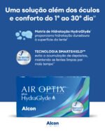 Lentes de Contato Air Optix Plus Hydraglyde - Imagem 5