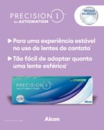 Lentes de Contato Precision 1 Astigmatismo - Imagem 3